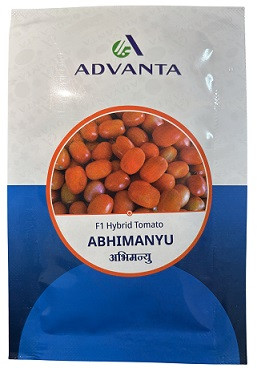 Advanta Abhimanyu F1 Hybrid Tomato Seeds – 10g | High‑Yield Red Tomato Variety