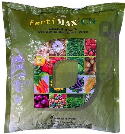 Aries Ferti Max CN Fertilizer – Water-Soluble Calcium Nitrate Nutrient for Root & Growth Boost (2 kg)