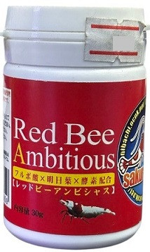 Benibachi Sakura Red Bee Ambitious Mix Food – 20g Premium Shrimp Feed for Color, Fertility & Molting Support (Made in Japan)