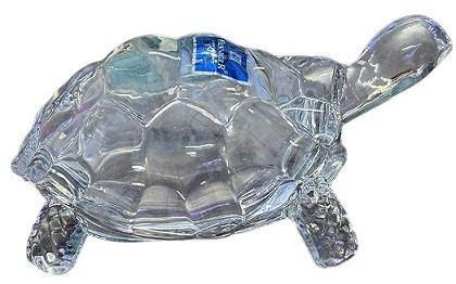 Crystal Glass Turtle Decoration