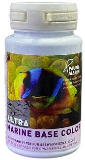Fauna Marin Base Colour – 100ml High-Protein Granule Food for Ornamental Marine Fish (Made in Germany)
