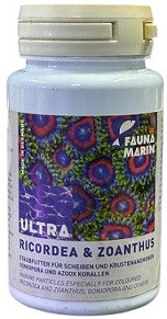 Fauna Marin Ultra Ricordea and Zoanthus – 100ml Powdered Food for LPS Corals & Soft Polyps (Made in Germany)