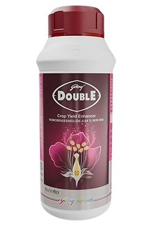 Godrej Double Crop Yield Enhancer 100ml | Homobrassinolide 0.04% Plant Growth Promoter