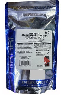 Hikari Arowana Food Sticks Mini – Premium Floating Diet for All Arowana Species (250g)