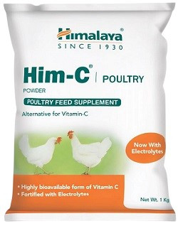 Himalaya HIM C Poultry 1Kg – Natural Vitamin C Herbal Supplement for Birds