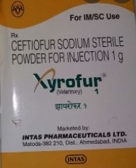 Intas XYROFUR Veterinary Injection | buy veterinary medicine online in India