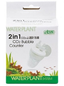 ISTA 2 in1 CO₂ Bubble Counter and Check Valve – Precision Flow Monitor & Backflow Preventer