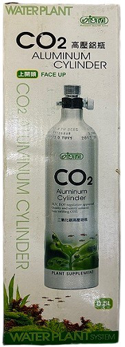 ISTA Face Up Refillable 0.5L CO₂ Aluminum Cylinder – Factory Filled, TUV Certified