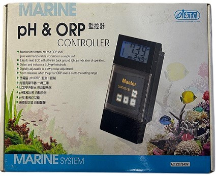 ISTA Water pH ORP Controller – Digital Display Monitor with Auto Alarm & Temperature Readout