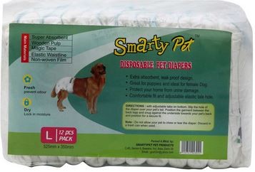 Disposable Dog Diapers Smarty Pets