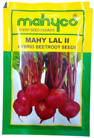 Mahyco Mahy Lal II Hybrid Beetroot Seeds – Deep Red Roots, High Yield & Early Maturity | 50g Pack