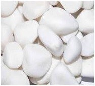 White Round Aquarium Pond Garden Decorative Pebbles