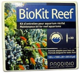 Prodibio Biokit Reef – Complete 5-in-1 Additive Kit for Marine Aquarium Stability & Coral Growth (30 Vials)
