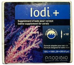 Prodibio Iodi – Iodine Supplement for Coral Health & Coloration in Reef Aquariums (6 / 12 / 30 Vials)
