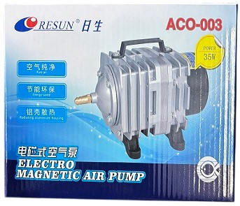 Resun ACO 003 Air Pump – 35W | 6-Outlet Electromagnetic Aquarium Aerator