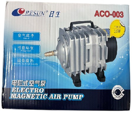 Resun ACO 003 Air Pump – 35W | 6-Outlet Electromagnetic Aquarium Aerator