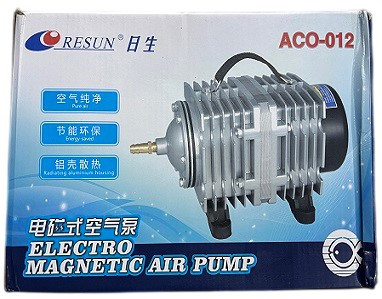Resun ACO 012 Air Pump – 320W | 16-Outlet Electromagnetic Aquarium Aerator