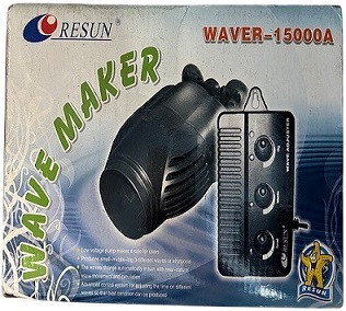RESUN Waver 15000A Reef Aquarium Wavemaker – 30W | Multi-Mode DC Wave Generator