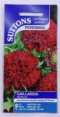 SUTTONS England Gaillardia Red Plume