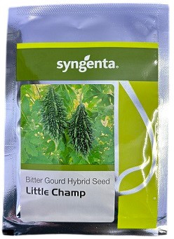 Syngenta Little Champ 20g Bittergourd Hybrid Seeds – Commercial-Grade Green Fruit 