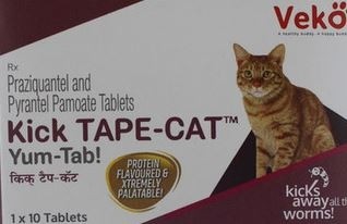 Veko Kick Tape Cat Dewormer
