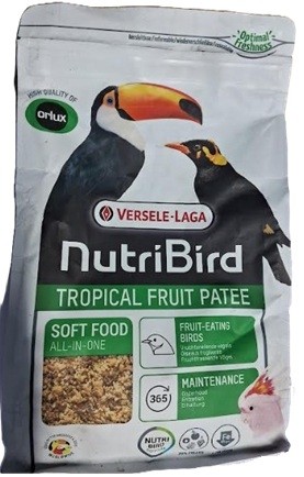 Versele Laga NutriBird Tropical Fruit Patee Soft Food 1kg  