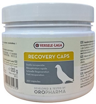 Versele Laga Oropharma Recovery Caps – 350 High-Energy Recovery Capsules for Racing Pigeons