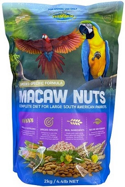 Vetafarm Macaw Nuts – Premium Daily Nutrition for Macaws and Large Parrots (2kg)