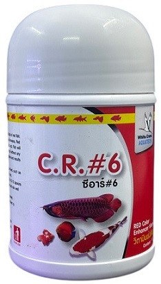 White Crane C R 6 Bulk Pack – Red Color Enhancer for Aquarium Fish (100 gm)