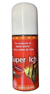 White Crane Super Ich – Parasite Remedy for Ornamental Fish (100 ml)
