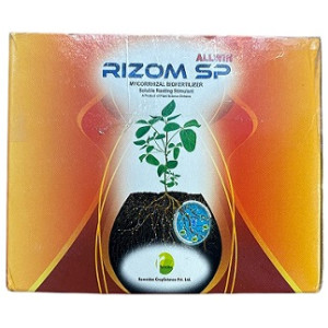 RIZOM SP Mycorrhizal Biofertilizer – AMF Root Colonizer for Early Growth & Nutrient Uptake (100gm)