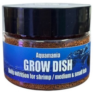 Aquamania Grow Dish – 50 gm Nutrient-Rich Food for Shrimp & Small Fish