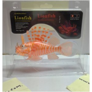 Glo Lionfish Silicone Ornament