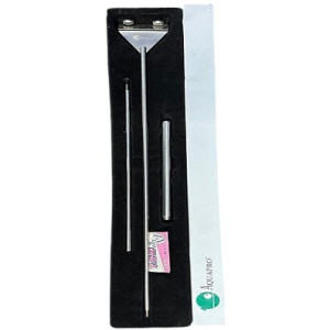 Aquapro Stainless Steel Algae Scraper Cleaner – Professional Aquarium Glass Cleaning Tool