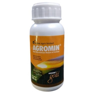 ARIES Agromin Gold – Liquid Micronutrient Fertilizer with Chelating Agent for All Crops (200 ml)