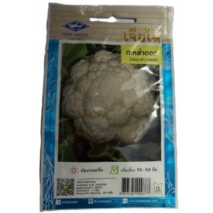 Chia Tai Home Garden Cauliflower Seeds – High-Yield, Crisp White Heads