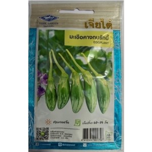 Chia Tai Home Garden Eggplant Maku Green Seeds – High-Yield Variety