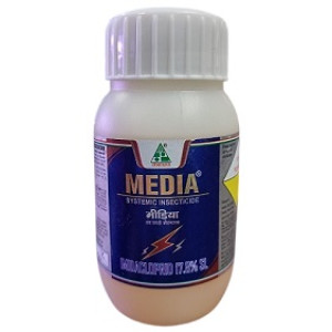 Dhanuka Media Systemic Insecticide – Sucking Pest Control for Cotton, Rice & Vegetable Crops (400 ml)