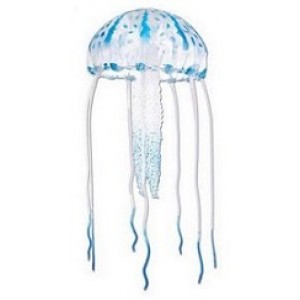 Glowing Jellyfish Silicone Ornament