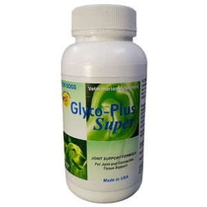 Glycoplus Super – 60 Chewable Tablets for Joint & Connective Tissue Support in Aging Dogs