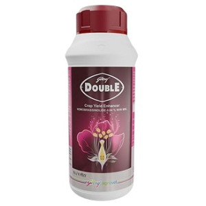 Godrej Double Crop Yield Enhancer 100ml | Homobrassinolide 0.04% Plant Growth Promoter