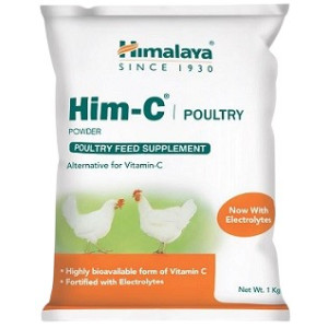 Himalaya HIM C Poultry 1Kg – Natural Vitamin C Herbal Supplement for Birds