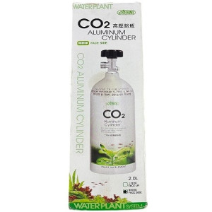 ISTA 2 L Face Side Refillable CO₂ Aluminum Cylinder – Epoxy-Coated Cylinder with ON/OFF Valve & Safety Approval