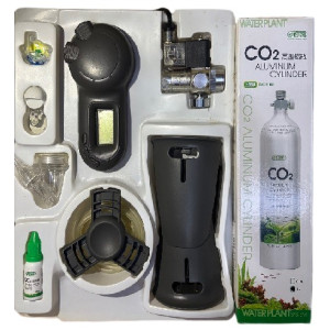 ISTA Professional Face Up 1 L Complete CO2 Kit Set – Refillable Aquarium CO2 System with Diffuser, Controller & Indicator