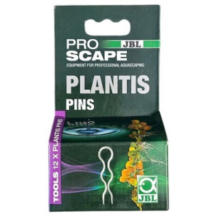 JBL Pro Scape Plantis Pins – Professional Aquascaping Tools for Securing Aquarium Plants (12 pins)