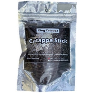 King Catappa Catappa Stick – 50g Premium Almond Leaves for Shrimp, Crayfish & Snail Feeding