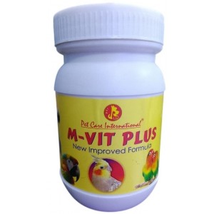 M Vit Plus – Premium Multivitamin Supplement for Birds & Pets (250g)