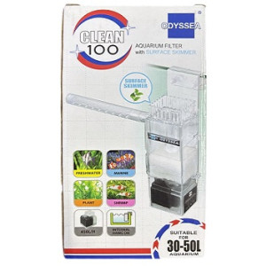 Odyssea Clean 100 Surface Skimmer | Efficient Aquarium Surface Cleaner