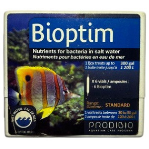 Prodibio Bioptim – Microelement & Metabolism Booster for Freshwater & Marine Aquariums (6 / 30 Vials)