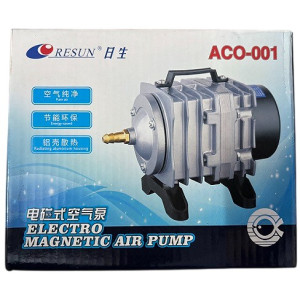 Resun ACO 001 Air Pump – 18W | 4-Outlet Electromagnetic Aquarium Aerator